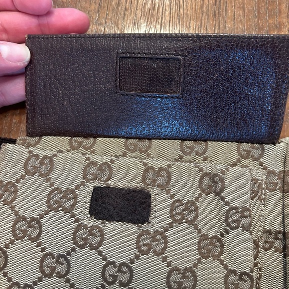 Gucci Brown Monogram Belt Bag - Picture 12 of 16